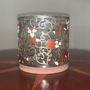 Bath & Body Works Frolicking Foxes 3-Wick Candle Holder